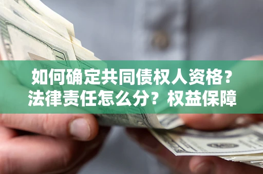 北京如何确定共同债权人资格？法律责任怎么分？权益保障技巧揭秘！