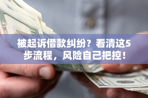 北京被起诉借款纠纷？看清这5步流程，风险自己把控！