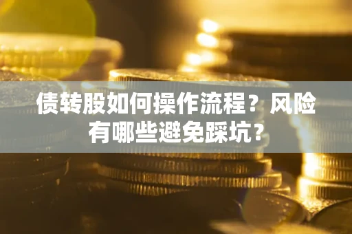 北京债转股如何操作流程？风险有哪些避免踩坑？