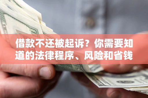 北京借款不还被起诉？你需要知道的法律程序、风险和省钱技巧