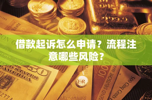 北京借款起诉怎么申请？流程注意哪些风险？